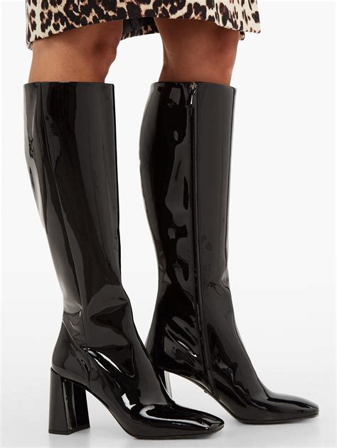 prada patent boot